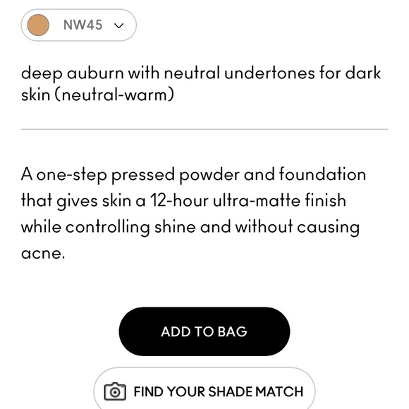 x1 MAC NW45 STUDIO FIX POWDER PLUS FOUNDATION BRAND NEW BOXED - Picture 7 of 13